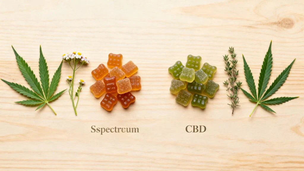 Are Full Spectrum CBD Gummies the Same as CBD