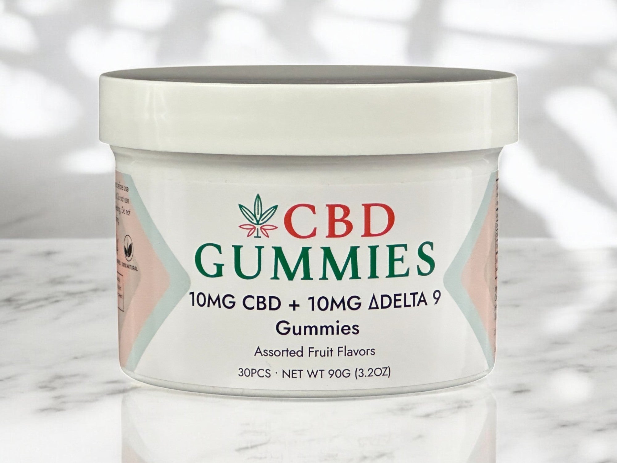 Delta 9 10mg THC + 10mg CBD