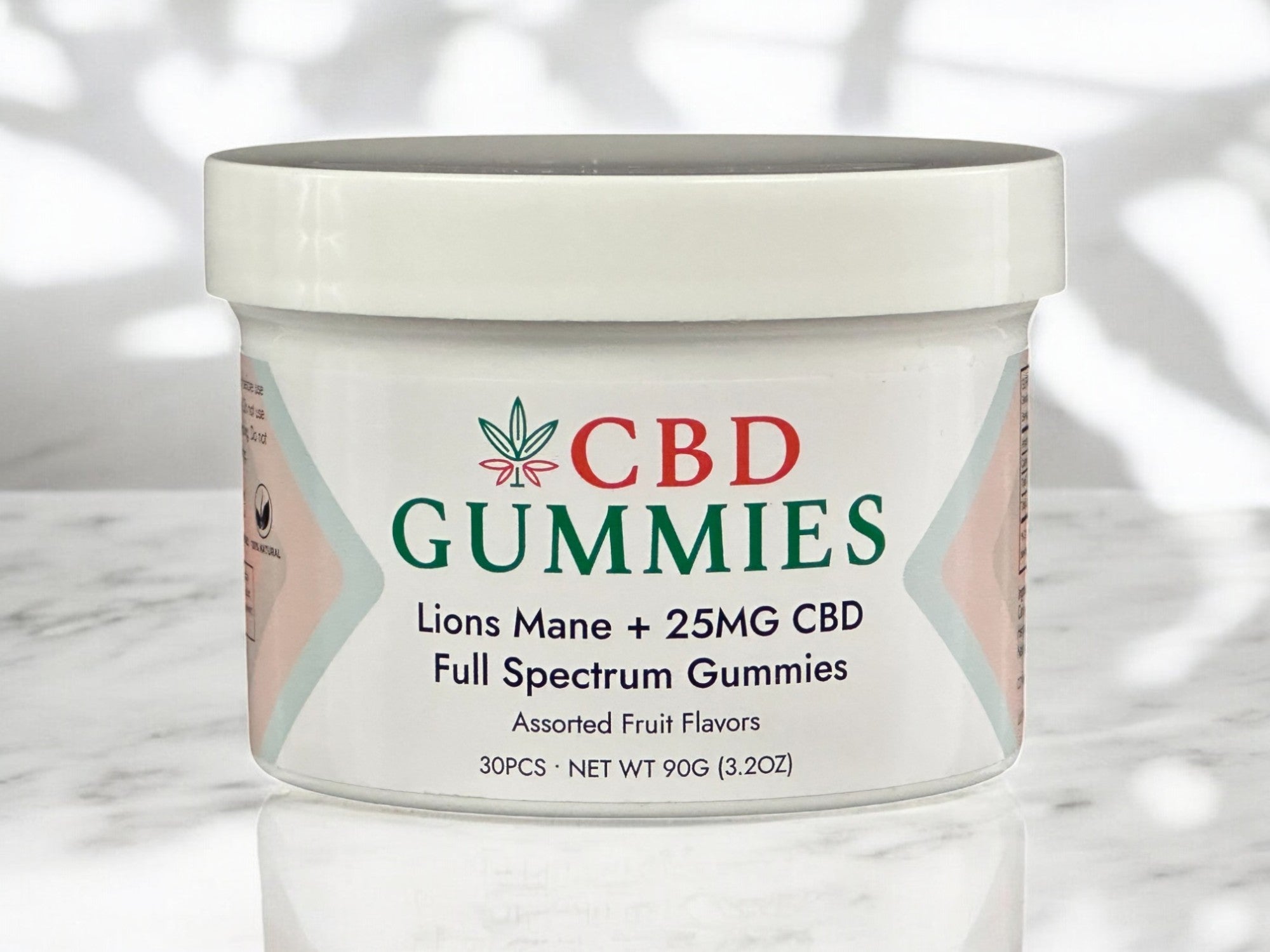 Lion's Mane + Full Spectrum CBD Gummies